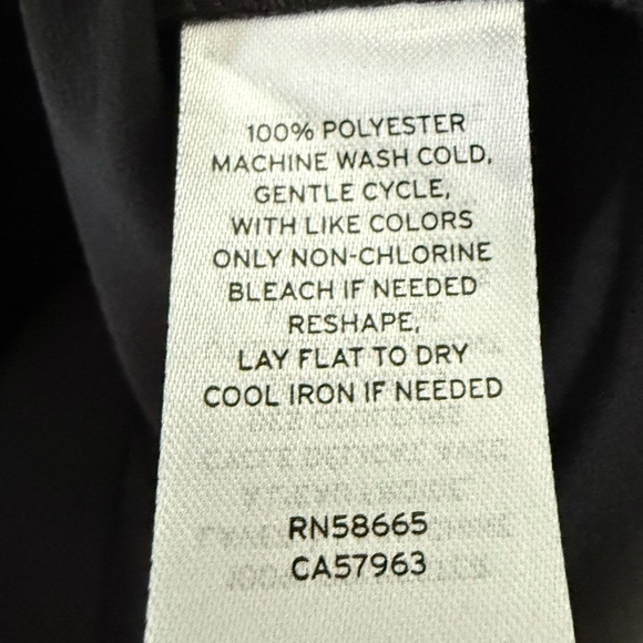 HALOGEN Black Raw Edge Tank Size Small - Picture 7 of 7